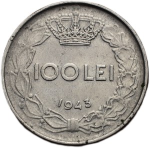 Romania, 100 Lei 1943
