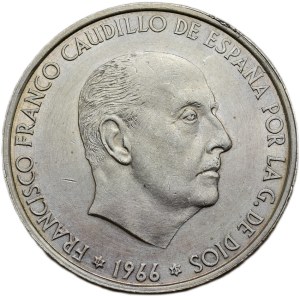 Spain, 100 pesetas 1966