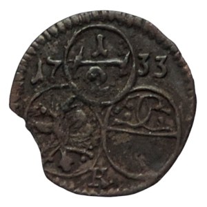 Switzerland-Obwalden, 1/2 krejcar 1733, HMZ 2-740f