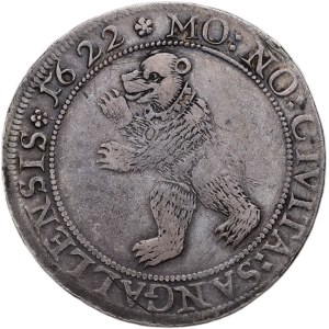 Švýcarsko-St. Gallen, tolar 1622
