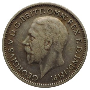 Great Britain, George V. 1910-1936, 6 pence 1935