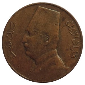 Egypt, Faud I., 1/2 Mill 1929