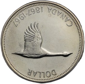 Canada, 1 dollar 1967