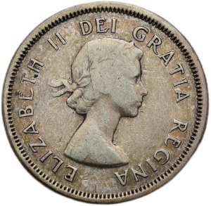 Canada, 25 cents 1960, 1964
