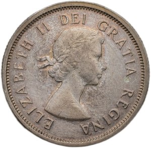 Canada, 25 cents 1960, 1964
