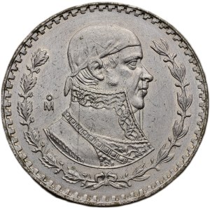 Meksyk, 1 peso 1962, KM# 459, Ag100, 15,983 g