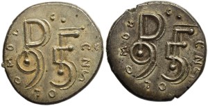 Soušek P., Olomouc, 2x token, New Year 1995