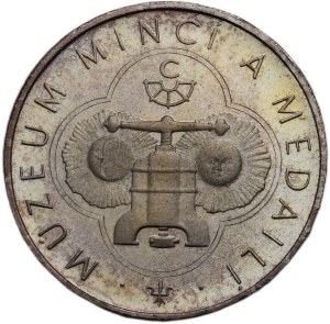 650 years of the town of Kremnica 1328-1978, 38mm bronze, silver plated, 90 years of crown currency 1892-1992, 38mm bronze, silver plated