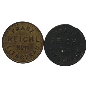 F. Reichl Ličkov 1/4 Hopfen Cl 745 + 1/2/ 4 Cl 744