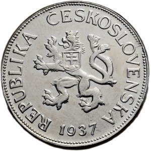 5 Kč 1937 - sběratelská ražba vzácné mince (kopie)