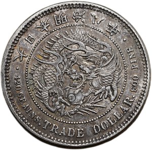 Japan, Trade Dollar (1875), collector's copy