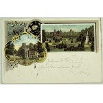 Postcard - from Lviv - 1898 [rare, lithograph].