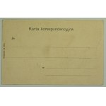 Postcard - Lviv. Sobieski monument and house - ca 1900