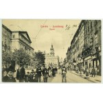 Postcard - Lviv. Lemberg. Market Square - 1905