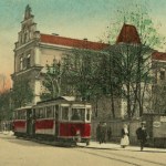 Postcard - Lviv - Lychakivska Street. Garrison Hospital - 1916