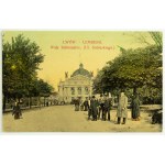 Postcard - Lviv. Lemberg. Hetman embankments - 1909