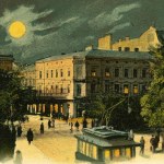 Postcard - Lviv. Electric railroad station - ca 1910