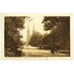 Postcard - Warsaw. Praga Garden - ca 1910