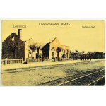 POST - Lowitsch. Lowitsch. Railroad station - 1914