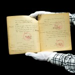 Book of orders of the 5th Marian Langiewicz City Scouting Troop. Kraków Kraków Scouting Ensemble - April - December 1921 [b.rare, manuscript, scouting].