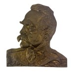 Patriotic poster. Marshal Józef Piłsudski proj. Feliks Robakowski - 1928