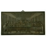 Plaque. Prewar Last Supper plaque [quality, condition].