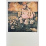 DUDA-GRACZ Jerzy (1941 - 2004) - Hamlet of the Field - 1987 [reproduction, autograph].