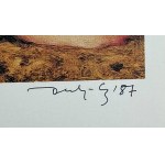 DUDA-GRACZ Jerzy (1941 - 2004) - To Józef Chełmoński - 1987 [reproduction, autograph].