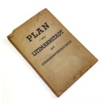 Map of Lodz. Plan von Litzmannstadt mit strassenverzeichnis - ca 1940 [occupation].