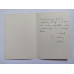 Drevorytová pohľadnica - Drevoryt D. Siekierska