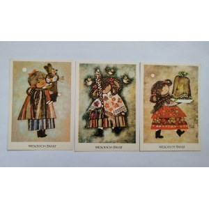 Set di 3 cartoline di Natale - Hanna Krajnik