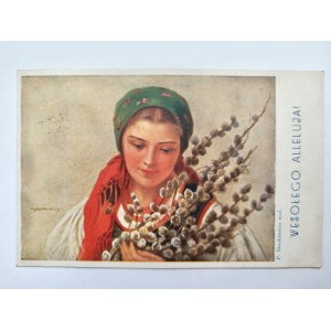 Vianočná pohľadnica - náklad 1939.