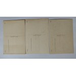 Set of 3 Postcards - Z. Stryjeńska - Polish Folk Types