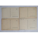 Set di 4 cartoline - Z. Stryjeńska - Danze