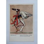 Postcard Z. Stryjeńska - Polish Folk Types Highlander