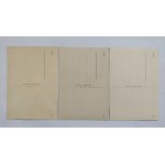 Set of 3 Postcards - Z. Stryjeńska - Polish Folk Types
