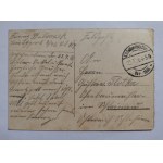 Pohľadnica Vilnius - obeh 1916.