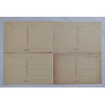 Set of 4 Postcards Vilnius