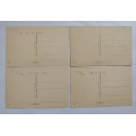 Set of 4 Postcards Vilnius