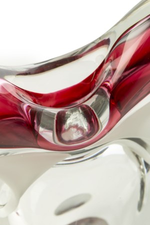 Adam Jablonski, Heart-shaped decorative form 20th century.