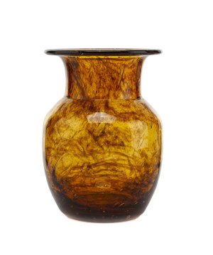 Józef Podlasek Zawiercie Glassworks, Vase 1960s-70s.