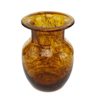 Józef Podlasek Zawiercie Glassworks, Vase 1960s-70s.