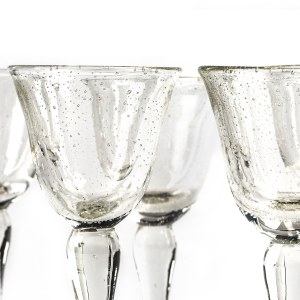Set of six glasses 1970s.