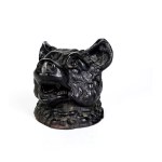 Inkwell in the shape of a wolf