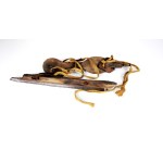 A pair of skates from the second half of the 19th century. - Once owned by Wladyslaw and Franciszek Reymont.