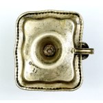 A white metal boudoir from around 1850 - once owned by W. S. Reymont.