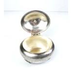 Silver-plated sugar bowl - once owned by W. S. Reymont.