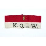 Shoulder band of the Civic Committee of the City of Warsaw - once owned by W. S....