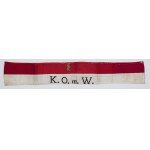 Shoulder band of the Civic Committee of the City of Warsaw - once owned by W. S....