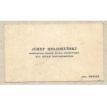 [VISIT]. Jozef Relidzinski. Head of the Centr. Film Office, Min. of the Interior.